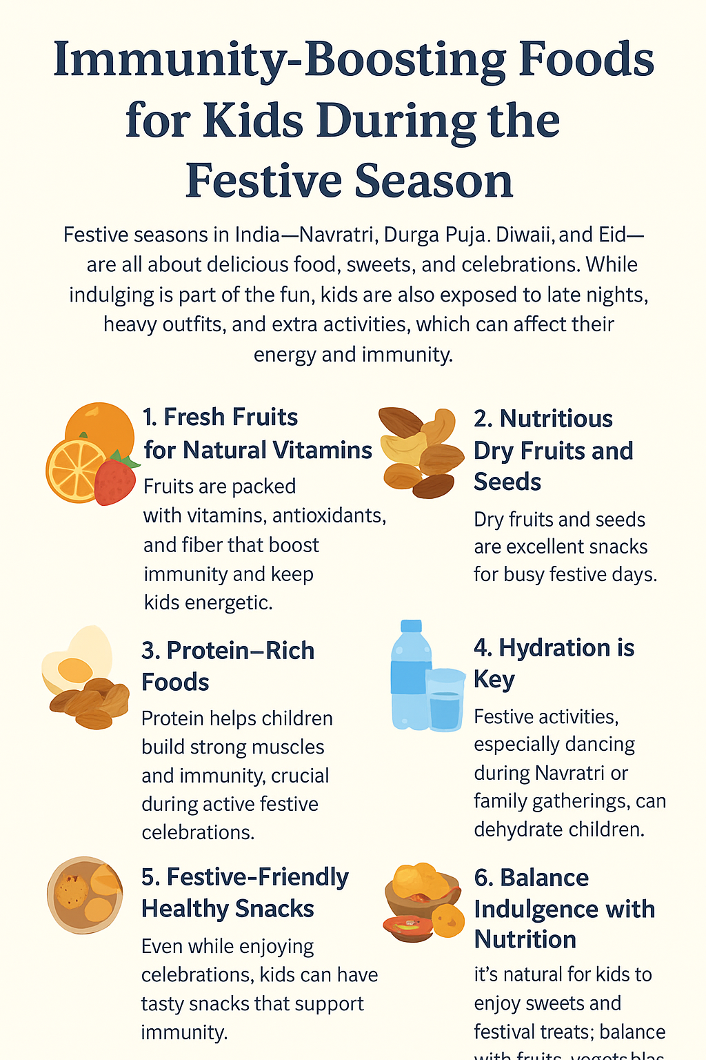 Immunity-Boosting Foods for Kids During the Festive Season