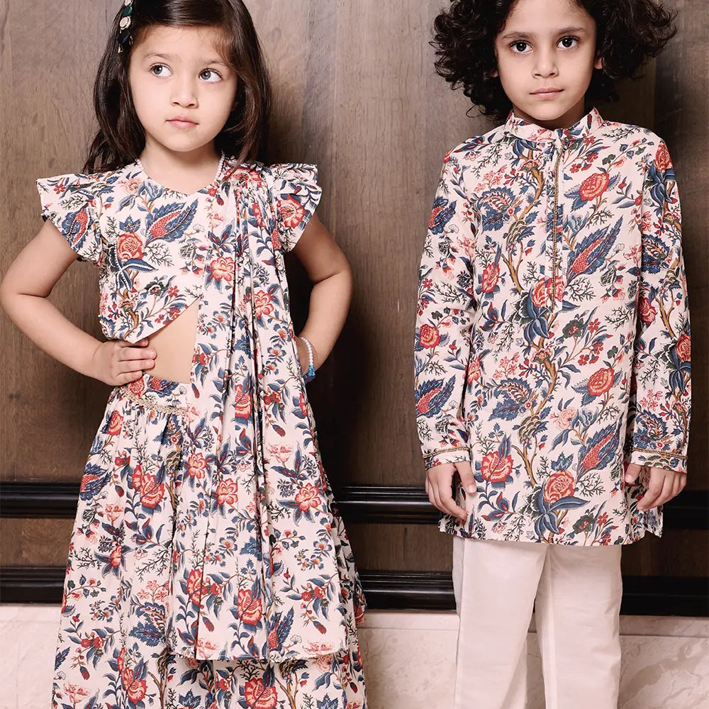 
                      
                        PocoMico's  Digital Jal Print Kurta set
                      
                    