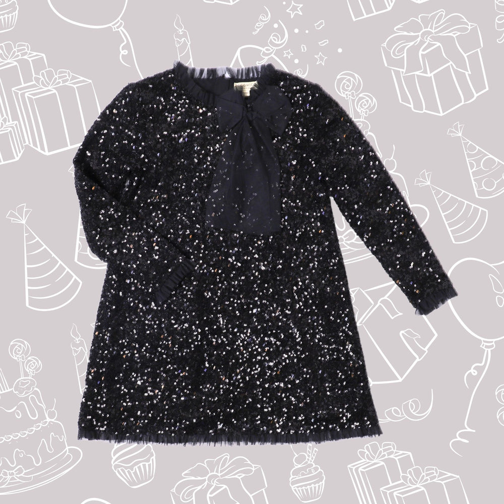 Sparkle Dreamer Dress - Black