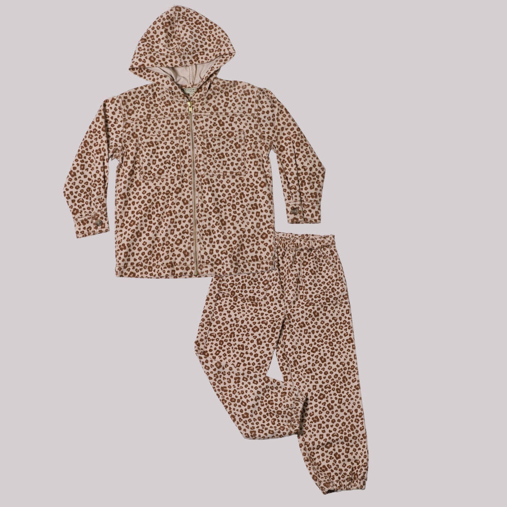 
                      
                        Cozy Cheetah Hoodie and Pants Co-ord Set
                      
                    