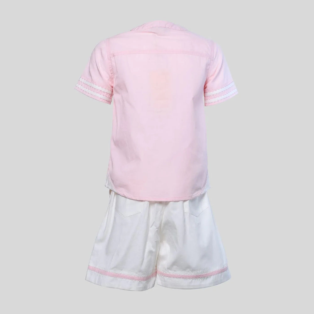 
                      
                        Cotton Candy Embroidered Co-ord Set
                      
                    