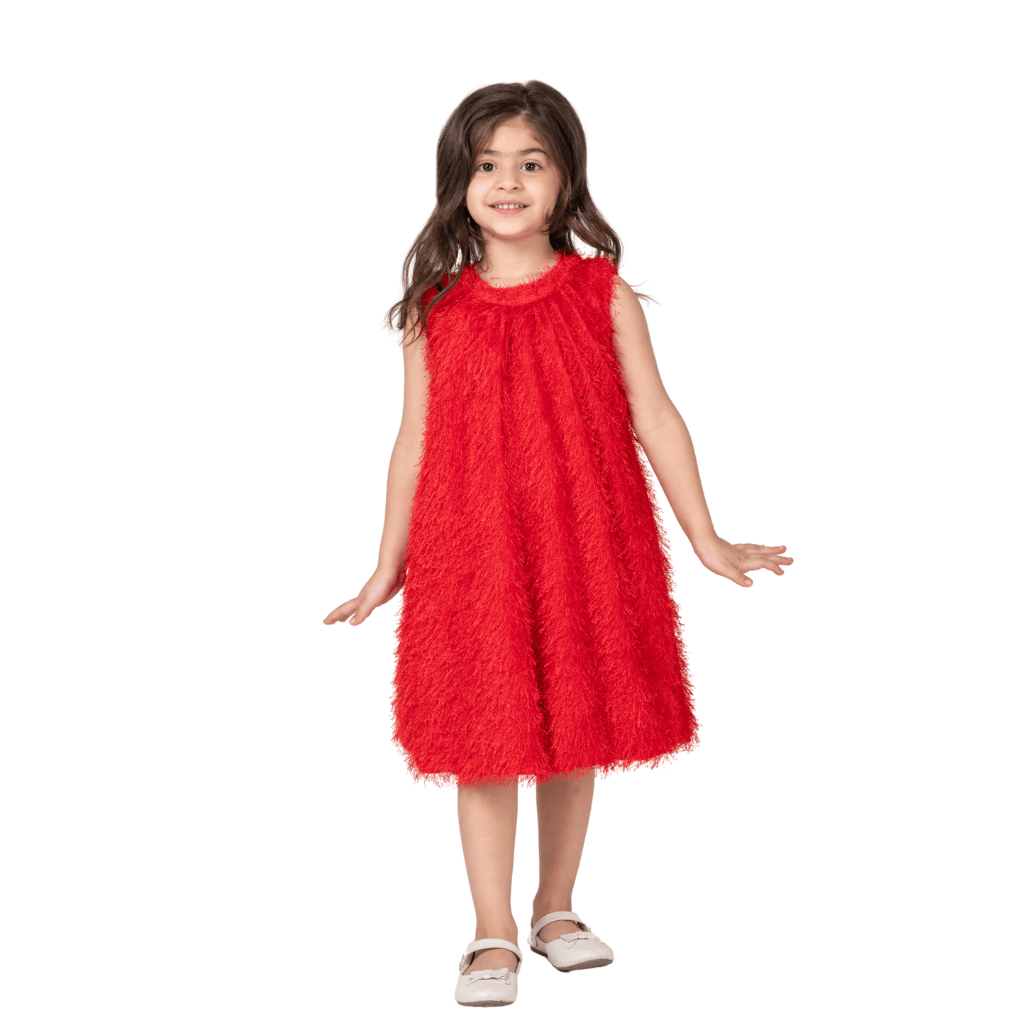 PocoMico Scarlet Red Frill Dress