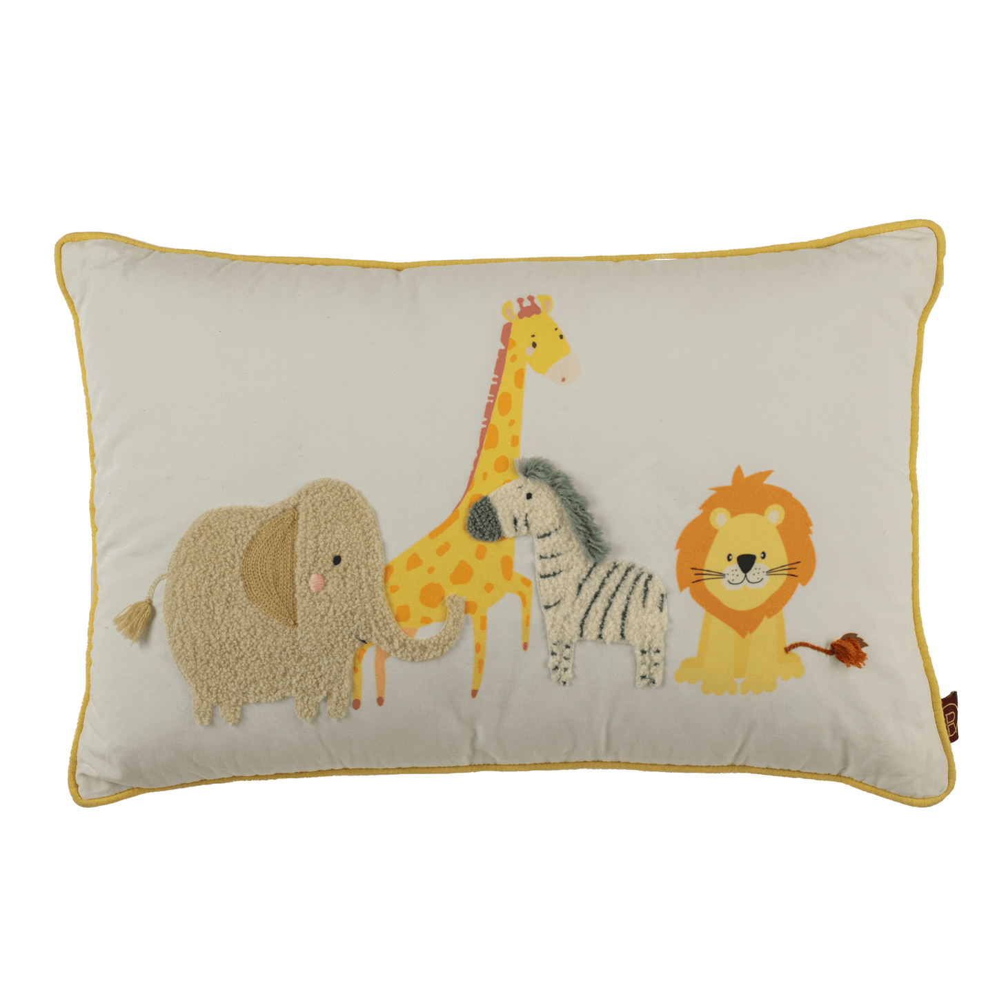 PocoMico Pals Embroidered Cushion Cover