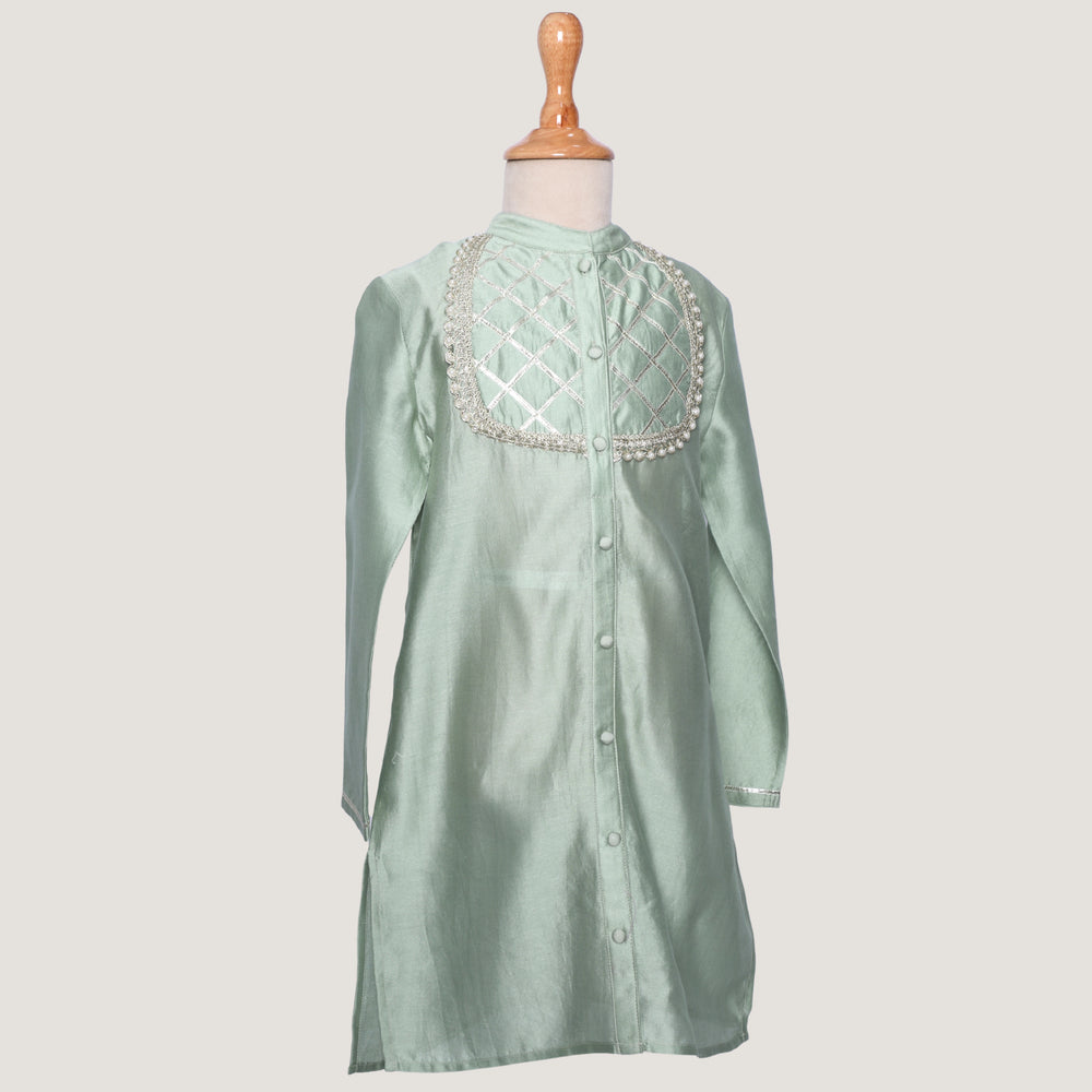 
                  
                    mint+green+gotapatti+boys+kurta+pajama+botton+fullsleeves+white+chanderi+wedding+festive+indian+pocomico
                  
                