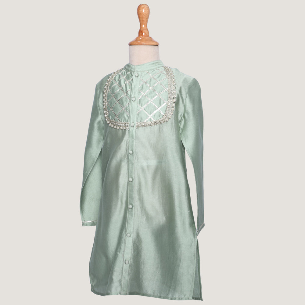 
                  
                    mint+green+gotapatti+boys+kurta+pajama+botton+fullsleeves+white+chanderi+wedding+festive+indian+pocomico
                  
                