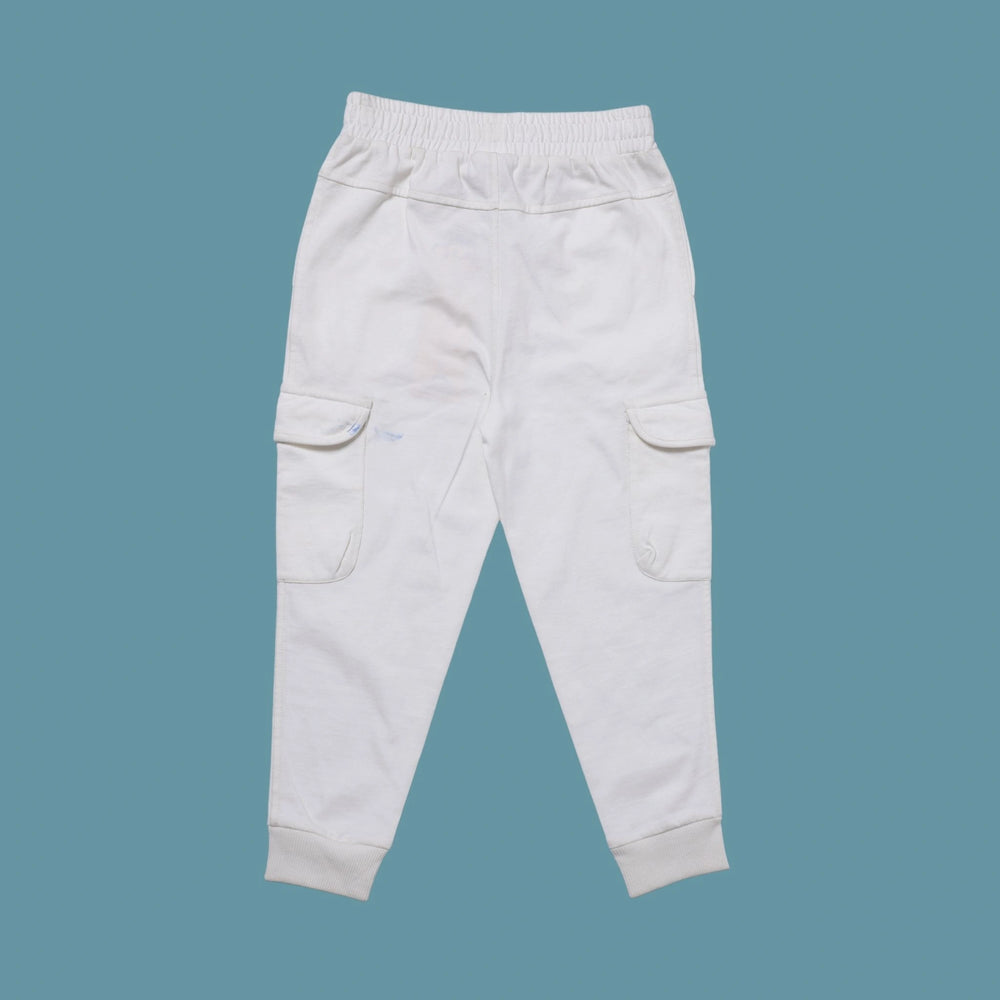 
                      
                        Crystal White Innovative Cargo Joggers
                      
                    