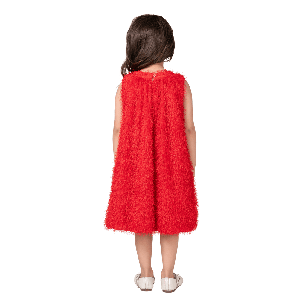 
                      
                        PocoMico Scarlet Red Frill Dress
                      
                    