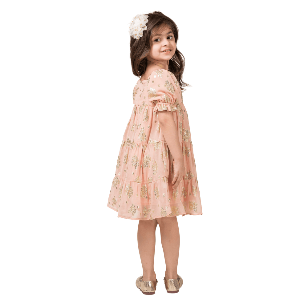 
                      
                        PocoMico Royal Peach Embroidery Dress
                      
                    