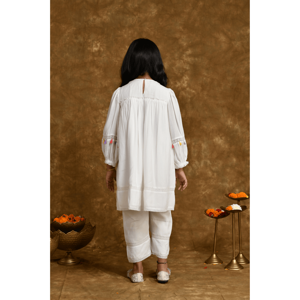 
                      
                        PocoMico Ivory Cotton Tunic Set
                      
                    