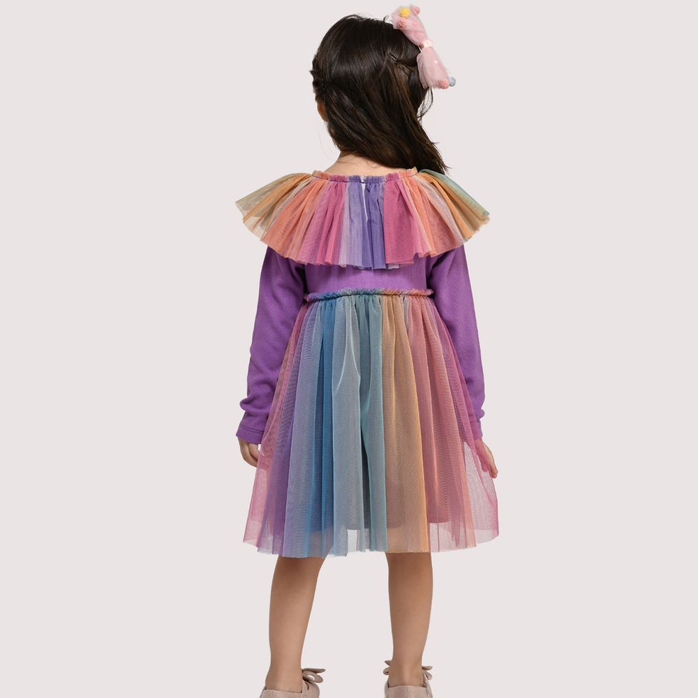 
                      
                        PocoMico Rainbow Party Mesh Dress
                      
                    