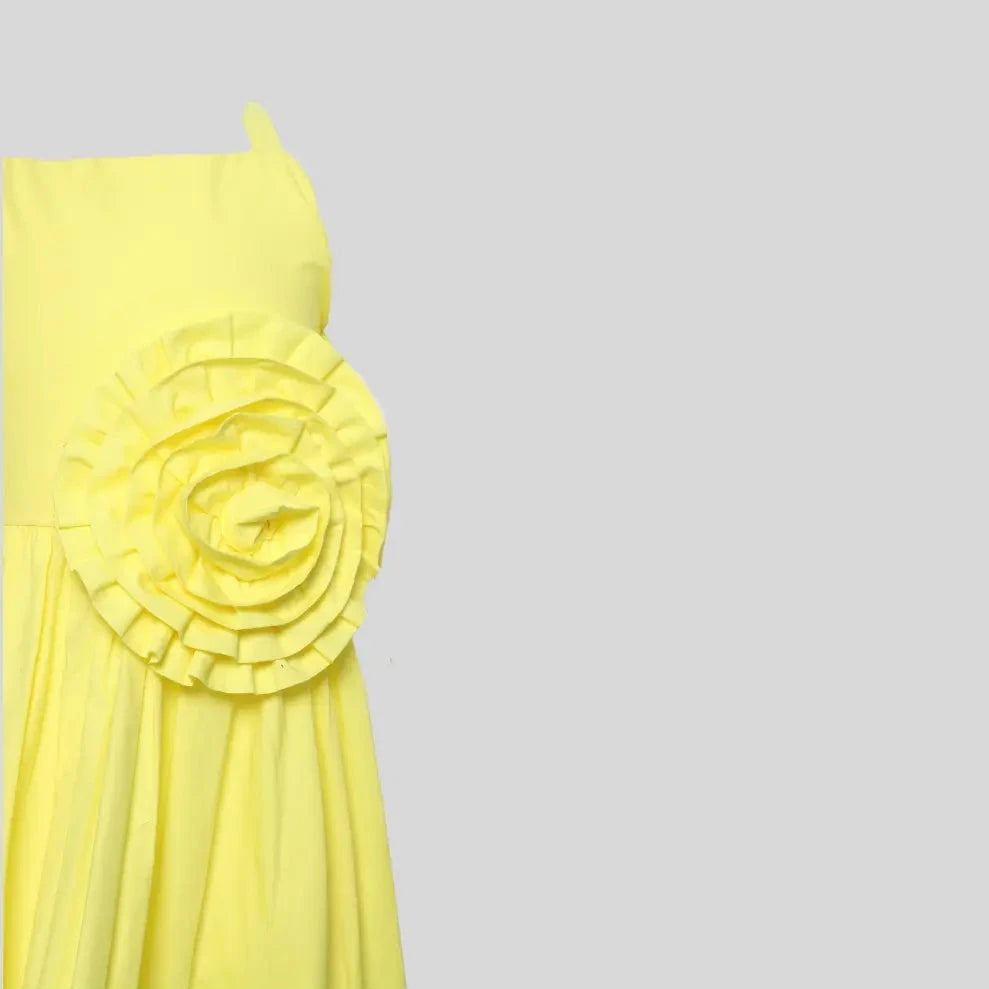 
                      
                        PocoMico-Butter Yellow-100% Cotton- Rose Petal  Dress-kids-girls-dress
                      
                    