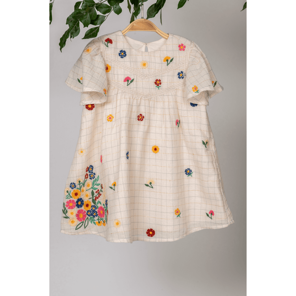 
                      
                        PocoMico Floral Embroidered Cotton Dress
                      
                    