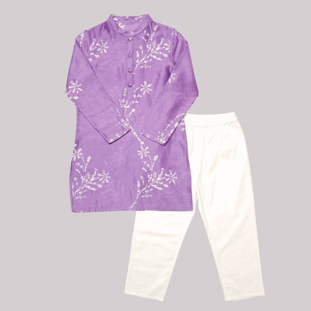 Purple Orchid Dream Kurta Set