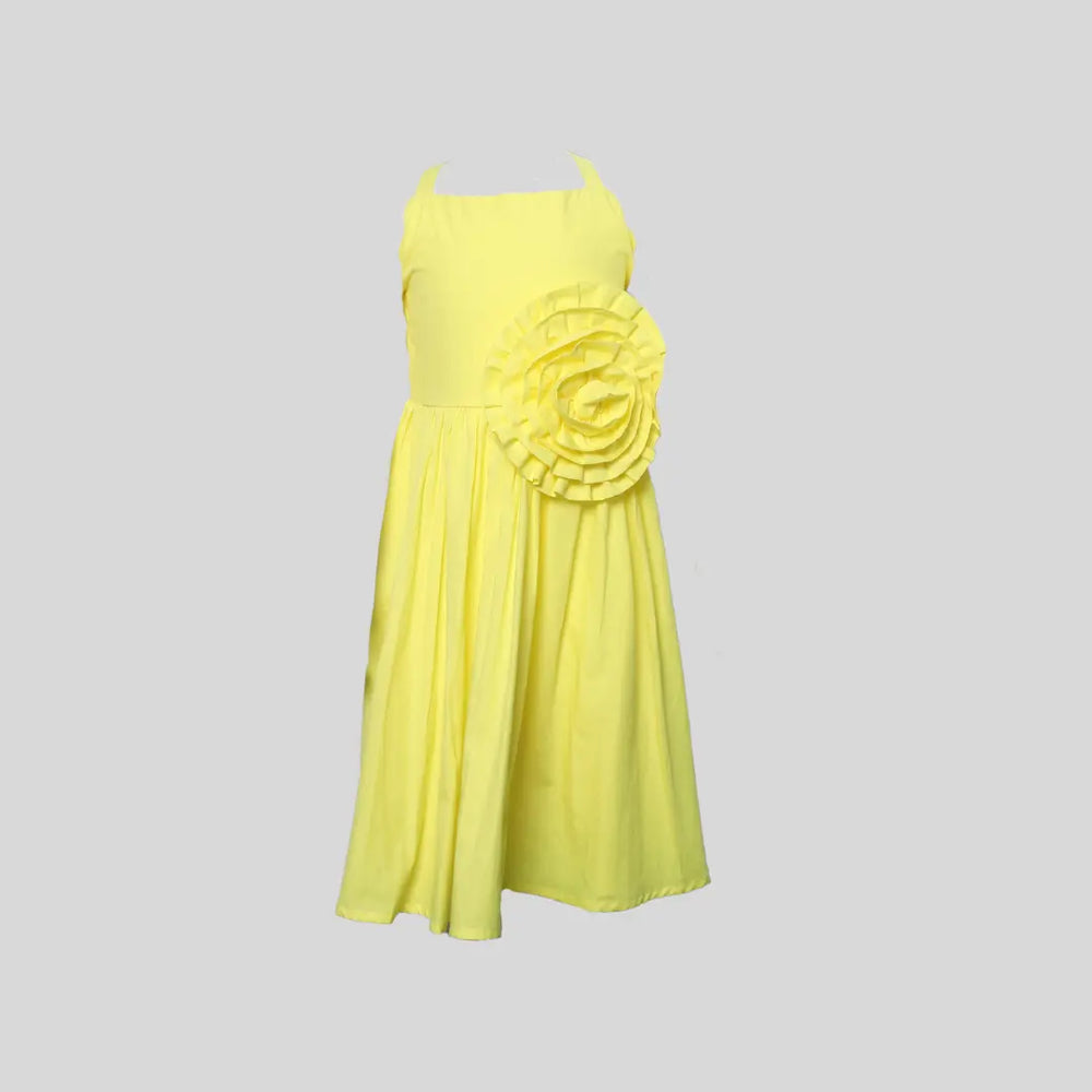 
                      
                        PocoMico-Butter Yellow-100% Cotton- Rose Petal  Dress-kids-girls-dress
                      
                    