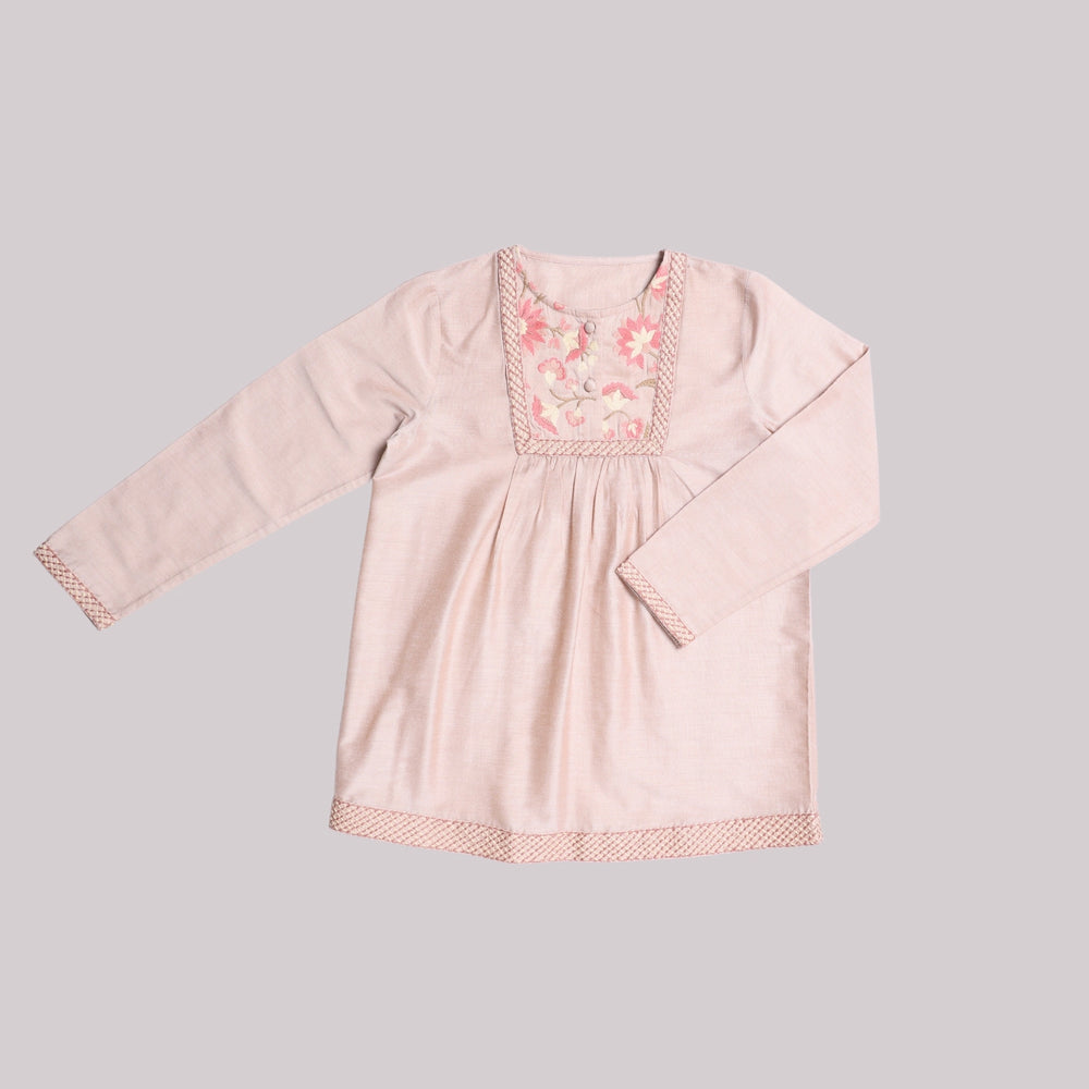 
                      
                        nudes-dusky rose-pale-kurti-pajama-embroidery-girls-pocomico
                      
                    