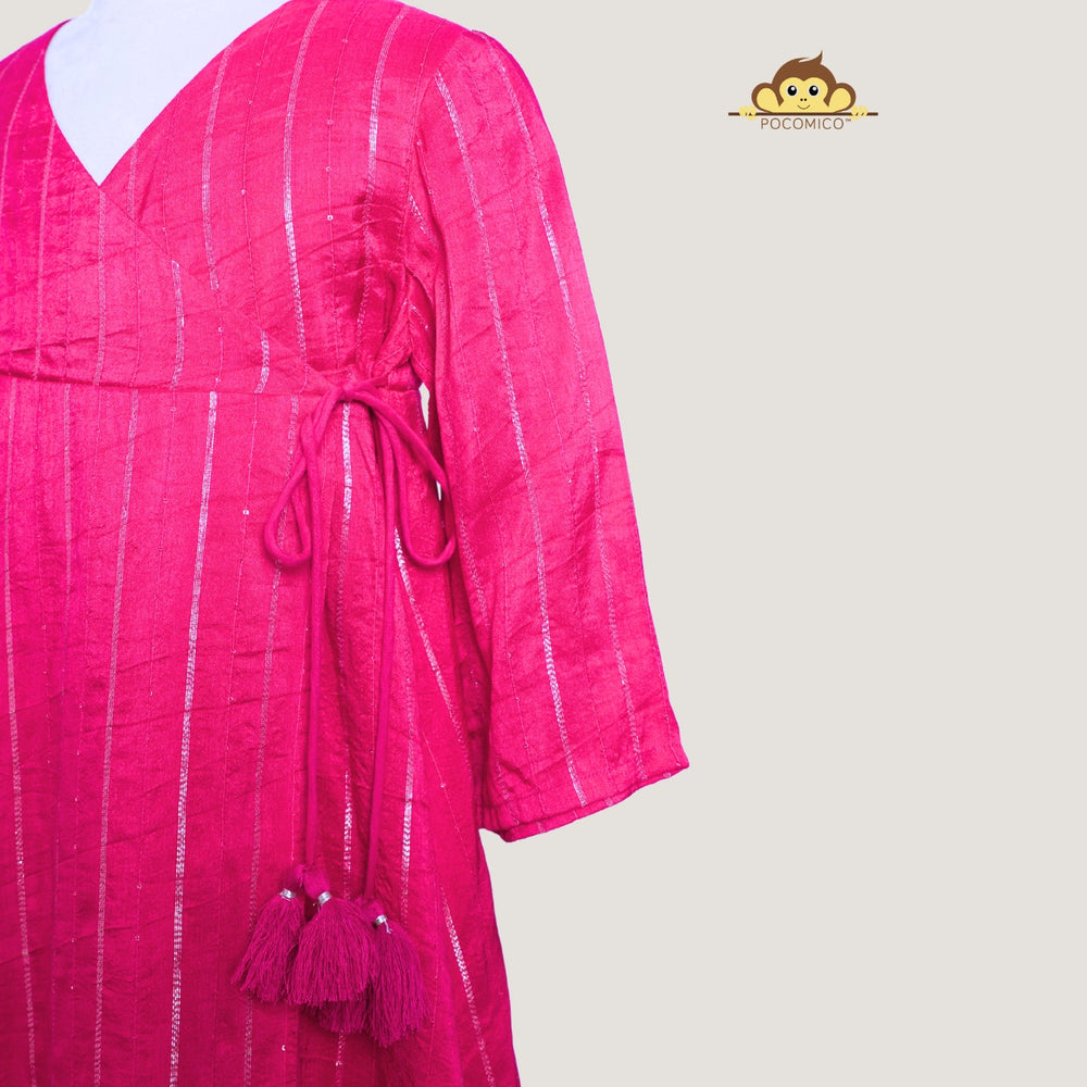 
                  
                    angrakhan+girl+kurta+set+wedding+diwali+ethnic+indian+pink+red+chanderi+pocomico
                  
                