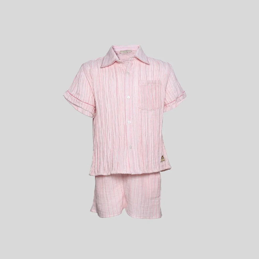 Fun Stripe Yarn-Dyed Co-Ord Set