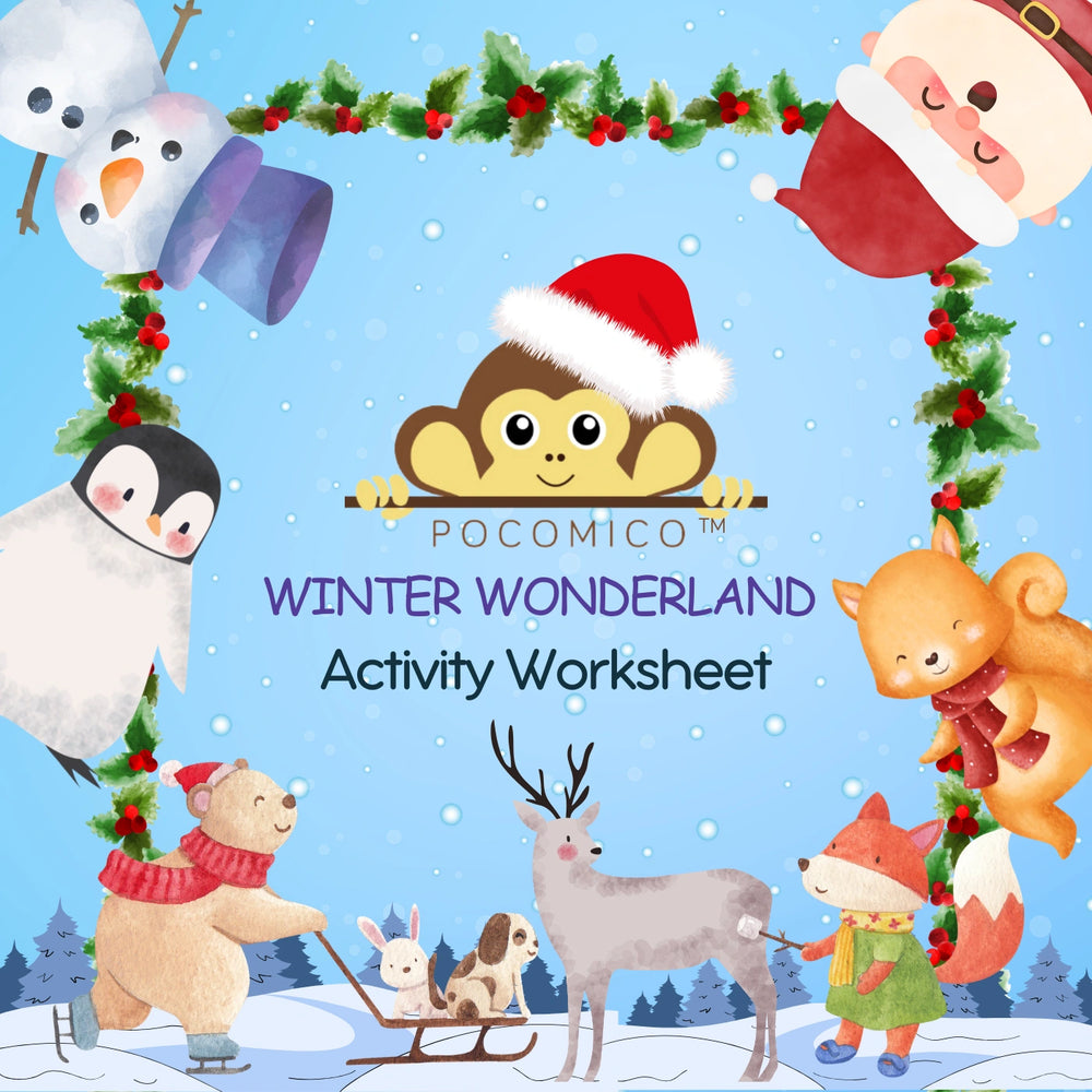 Winter Wonderland Activity Sheet by PocoMico