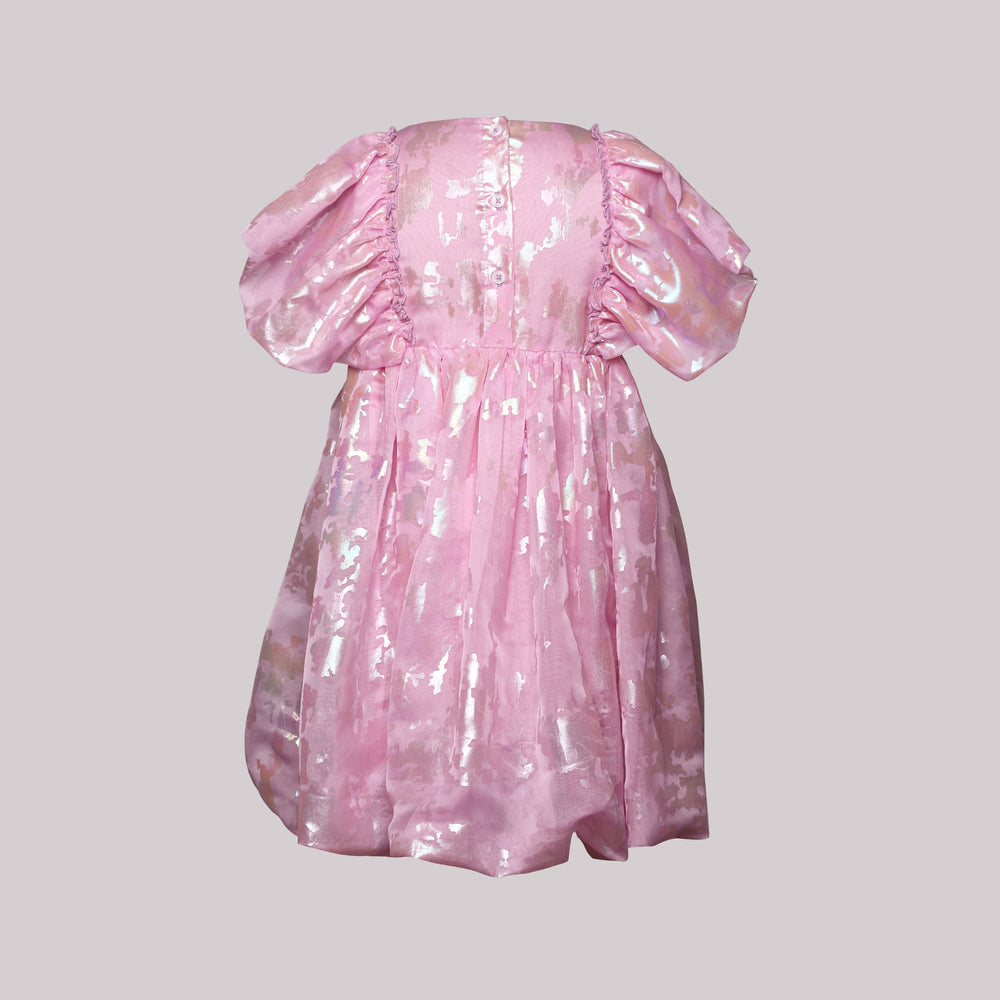 
                      
                        PocoMico Dreamy Foil Print Organza Dress
                      
                    