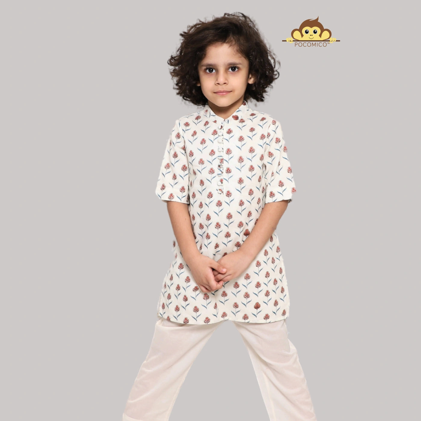kurta+pajama+white+beaded+zari+pure+cotton+boys+set+kurtaset+100%+cotton+wedding+festivewear+perfect+soft+comfortable+POCOMICO