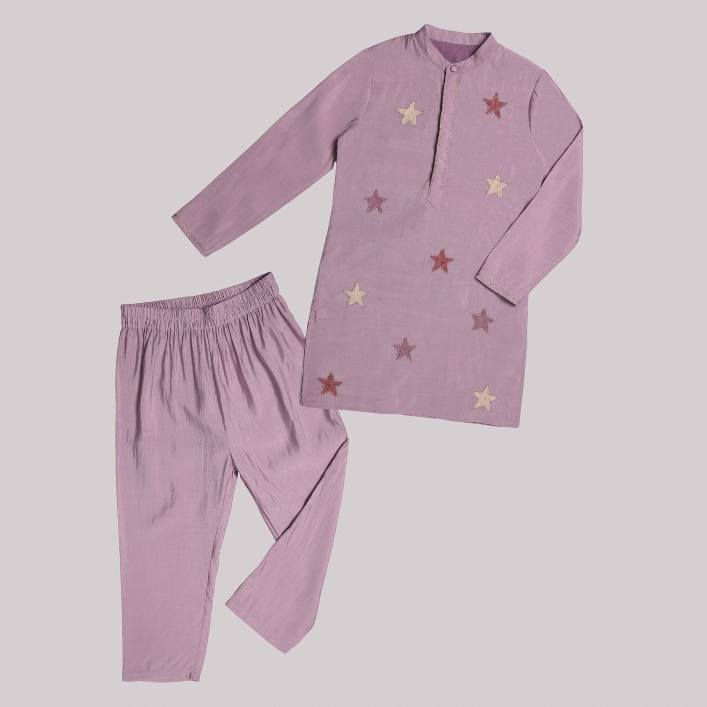 lavendar-kurta-pajama-mauve-star-embroidery-boys-indian-ethnic-diwali-pocomico-chanderi-star