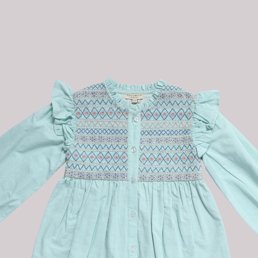 
                  
                    Meadow+Charm+Smocked+Set+by+Pocomico+for+girls+who+tumble+through+flower-filled+fields+delightful+smocked+yoke+top+and+playful+skirt+crafted+from+BCI-certified+cotton+soft+breathable+and+effortlessly+stylish+kids'outfit+perfect+for+summertime+adventures+ideal+for+cute+playdates+makes+twirling+a+breeze+in+warm+breezes+shop+Meadow+Charm+Smocked+Set+to+add+a+tasteful+youthful+w wardrobe.
                  
                