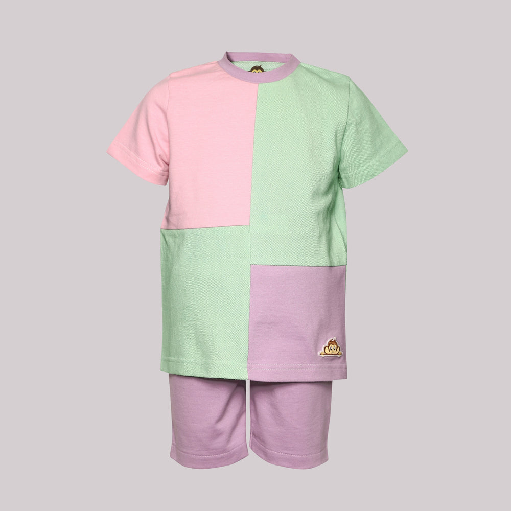 
                      
                        PocoMico ColourSlash Patchwork Co-ord set for boys
                      
                    