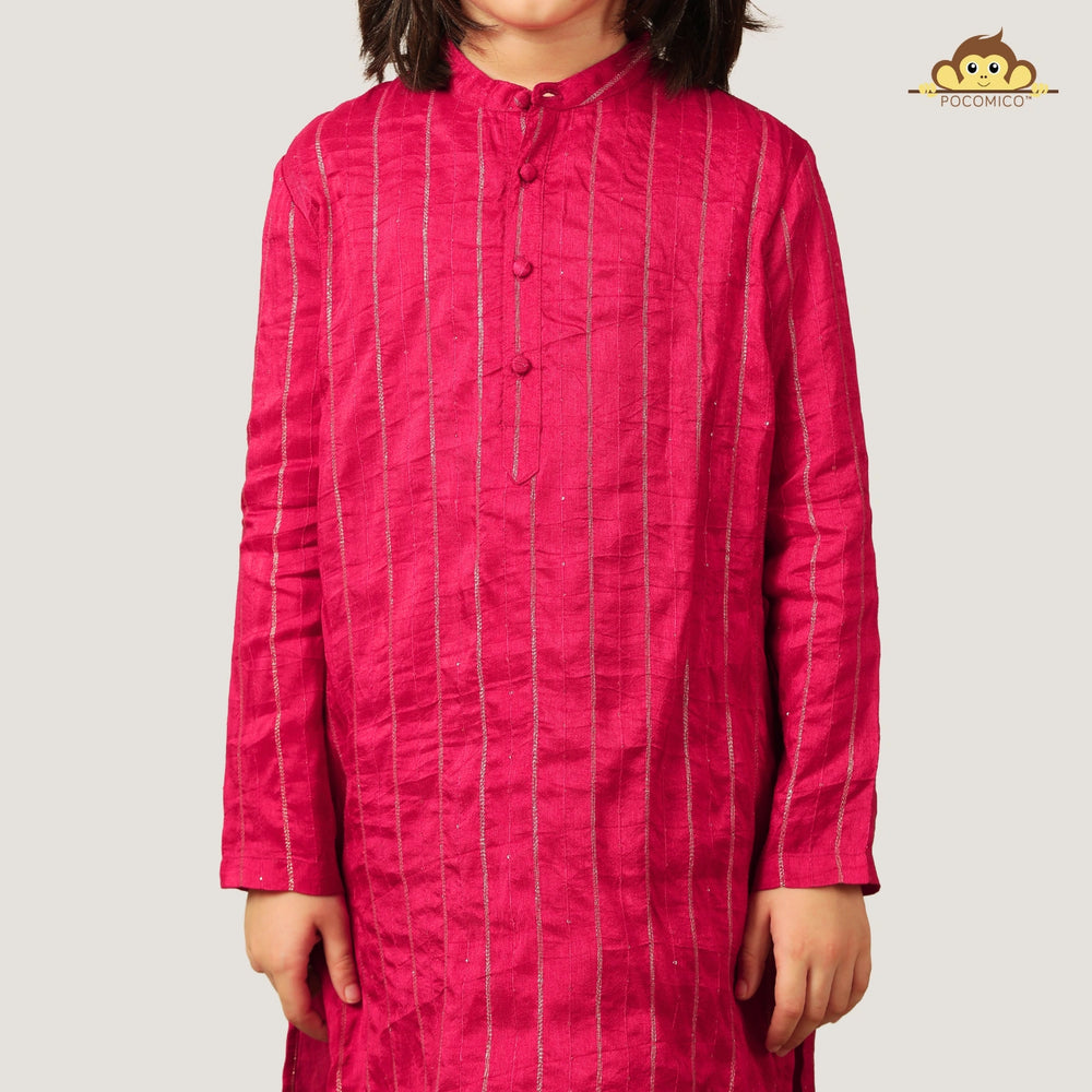
                  
                    chanderi+cotton+red+pink+kurta+pajama+indian+kids+wedding_ethnic+diwali+soft+cotton+formal+kids+boy+pocomico
                  
                