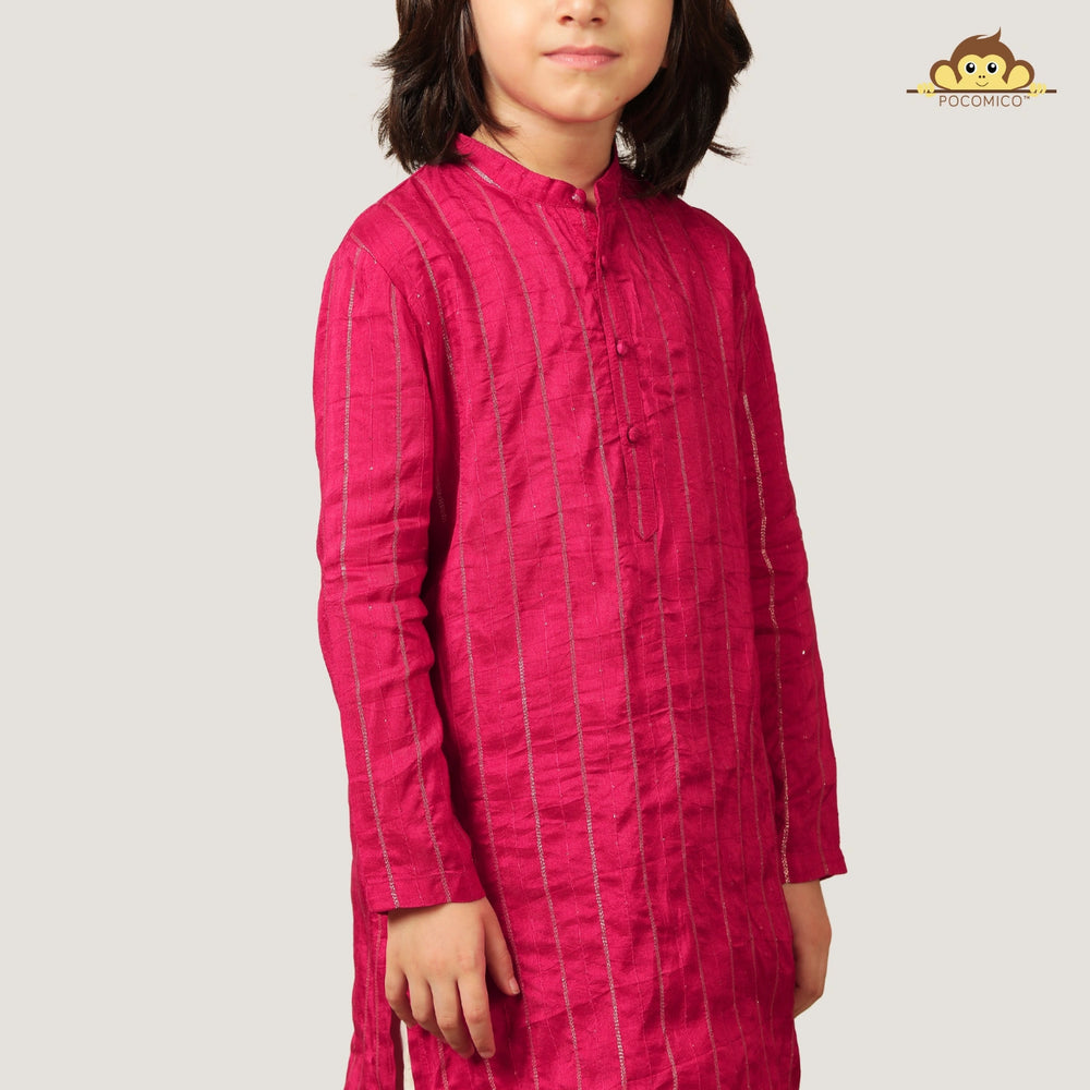 
                  
                    chanderi+cotton+red+pink+kurta+pajama+indian+kids+wedding_ethnic+diwali+soft+cotton+formal+kids+boy+pocomico
                  
                