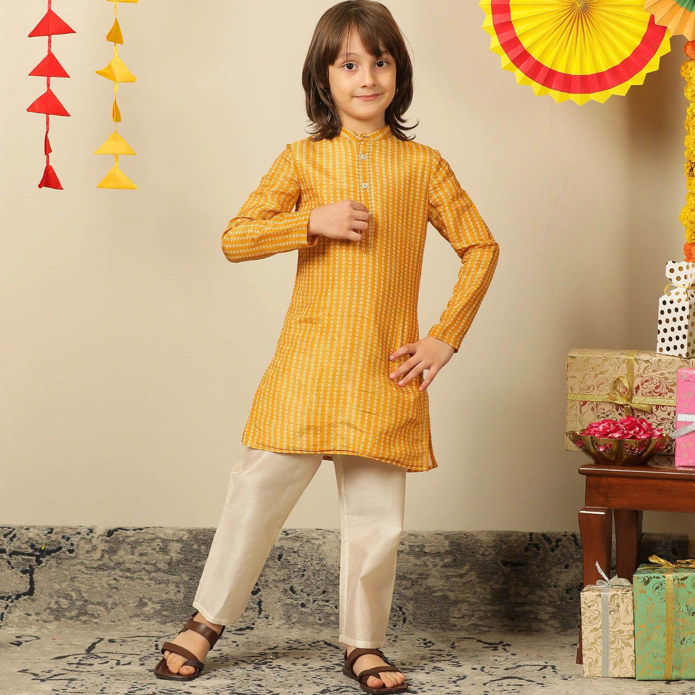 yellow-white-kurta-pajama-set-boys-indian-festive-pocomico+KurtaSet+boys+pants+white+festivewear+weddingwear+soft+floral+pajama+cotton+beautiful+comfortable+perfect+white+POCOMICO


