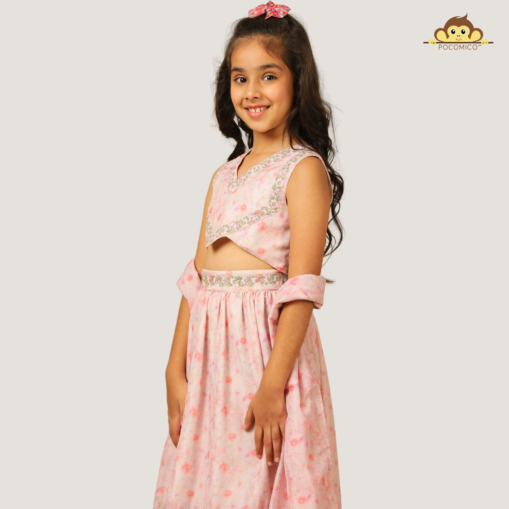 
                  
                    full-length three piece set features intricate embroidered detailing on the back and hemline, along with a beautiful dupatta to complete the look
                  
                