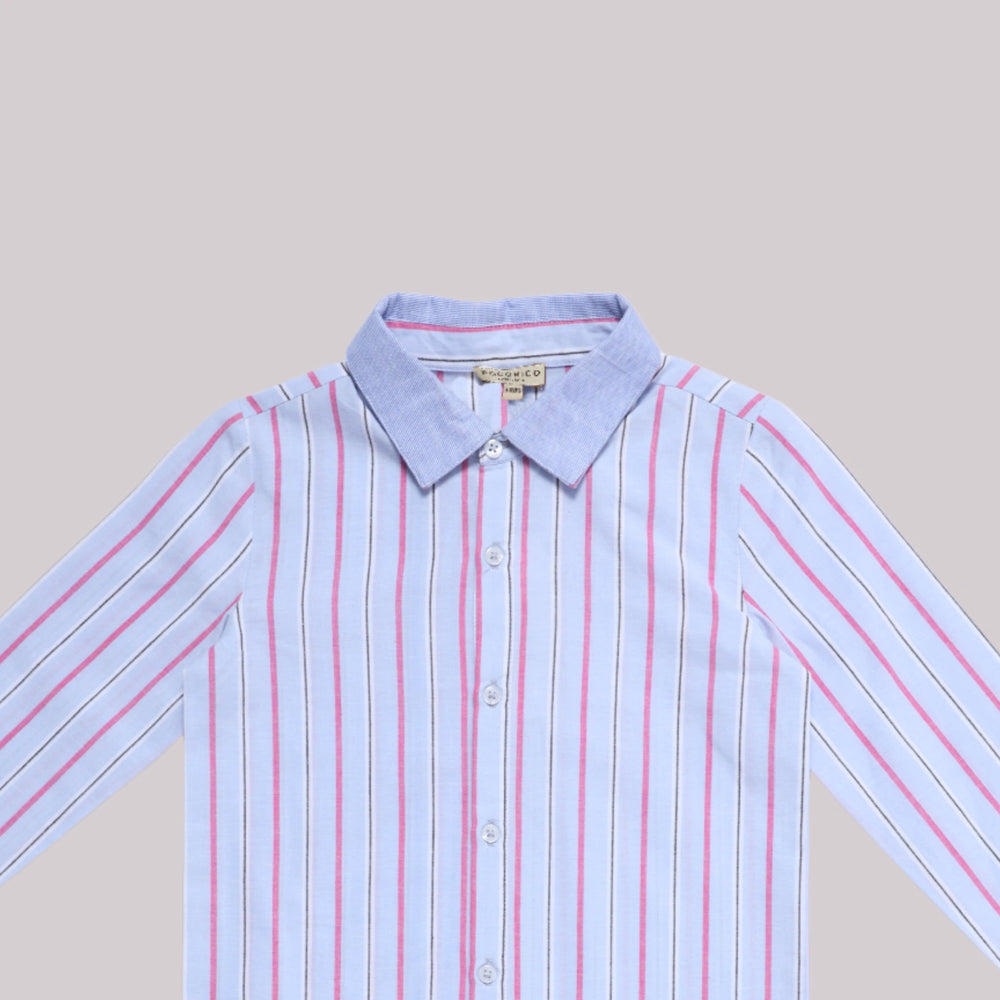 
                  
                    Playdate+Stripes+Shirt+for+boys+by+Pocomico+in+100%+BCI+cotton+with+a+timeless+striped+pattern+Stylish+young+gentleman’s+shirt+perfect+for+special+occasions+and+fun+outings+Soft+and+breatheable+toddler+t-shirt+with+a+relaxed+fit+for+all-day+comfort+Classic+look+with+a+playful+twist,+ideal+for+kids’+fashion+Pocomico’s+Playdate+Stripes+Shirt,+a+must-have+for+youthful
                  
                