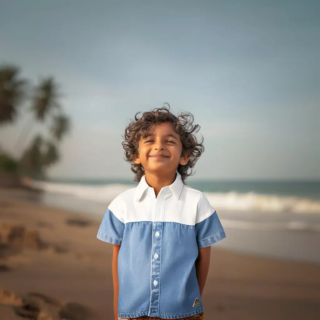 denim-cotton-boys-tshirt-blue-white-casual-pocomico