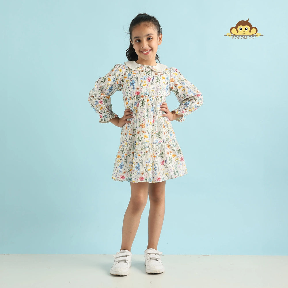 
                  
                    colorful dress + flower dress + Peter Pan collar dress + full sleeves flower dress + flowerful girl dress + dress for cute girl + colorful+Secret+Garden+dress+for+girls+chasing+butterflies+Pocomico+floral+print+dress+with+Peter+Pan+collar+comfortable+chanderi+fabric+dress+for+cute+girls+full+sleeves+flowerful+dress
                  
                