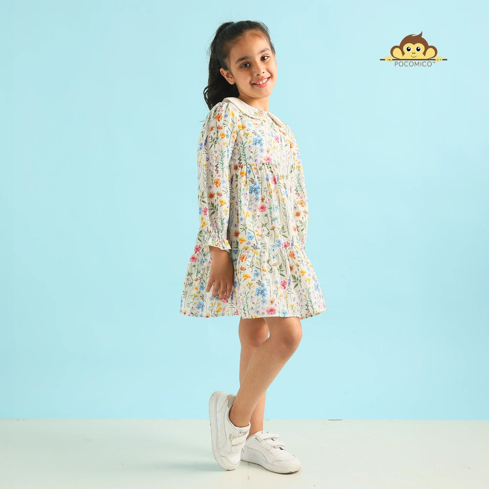 
                  
                    colorful dress + flower dress + Peter Pan collar dress + full sleeves flower dress + flowerful girl dress + dress for cute girl + colorful+Secret+Garden+dress+for+girls+chasing+butterflies+Pocomico+floral+print+dress+with+Peter+Pan+collar+comfortable+chanderi+fabric+dress+for+cute+girls+full+sleeves+flowerful+dress
                  
                