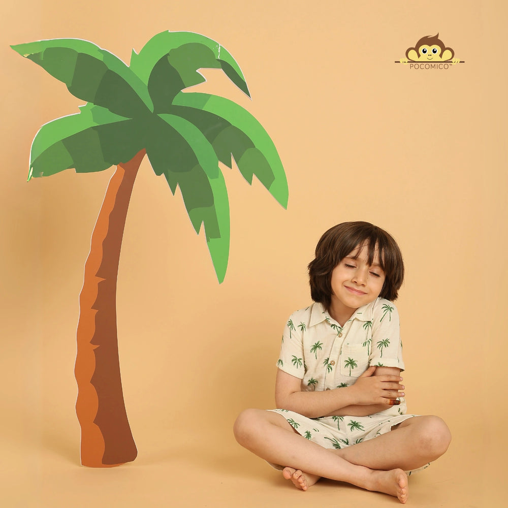 
                  
                    boy + set + coord + short + short + cuban + collar + summer + cotton + smart + casual + play + date + fun + event + formal + top + bottom + palm _ tree + soft + party + kids + POCOMICO
                  
                
