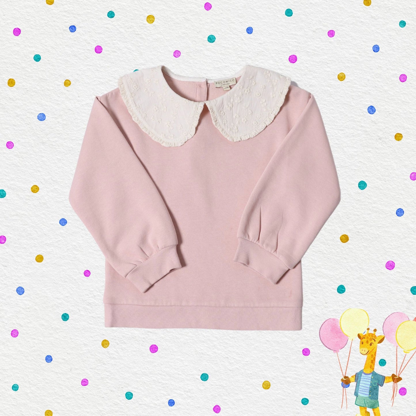 pink-pullover-girl-kids-lace-fleece-winter-warm-pocomico