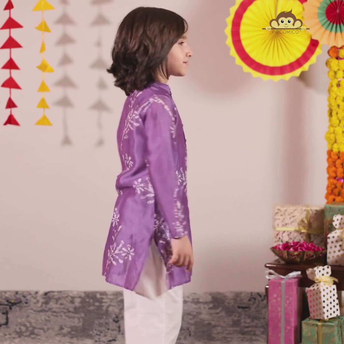 Purple Orchid Dream Kurta Set