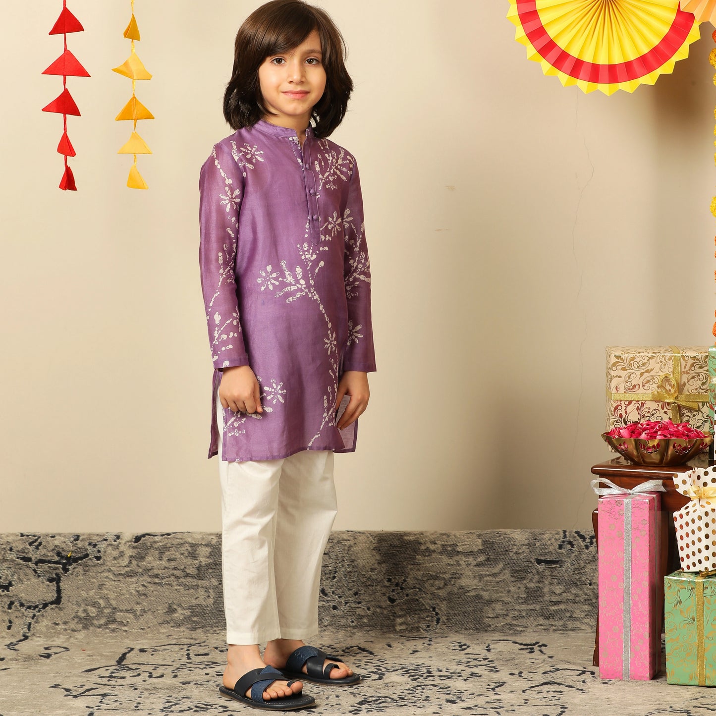 purple_orchid_dream_kurta_set_flowers_printed_beige_traditional_festive-ethnic_indian_wear_pocomico_kids