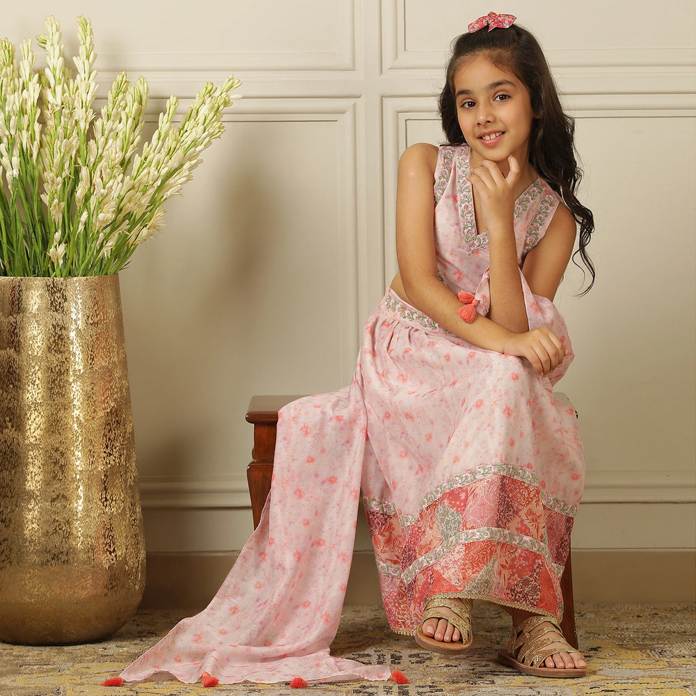 
                  
                    full-length three piece set features intricate embroidered detailing on the back and hemline, along with a beautiful dupatta to complete the look
                  
                
