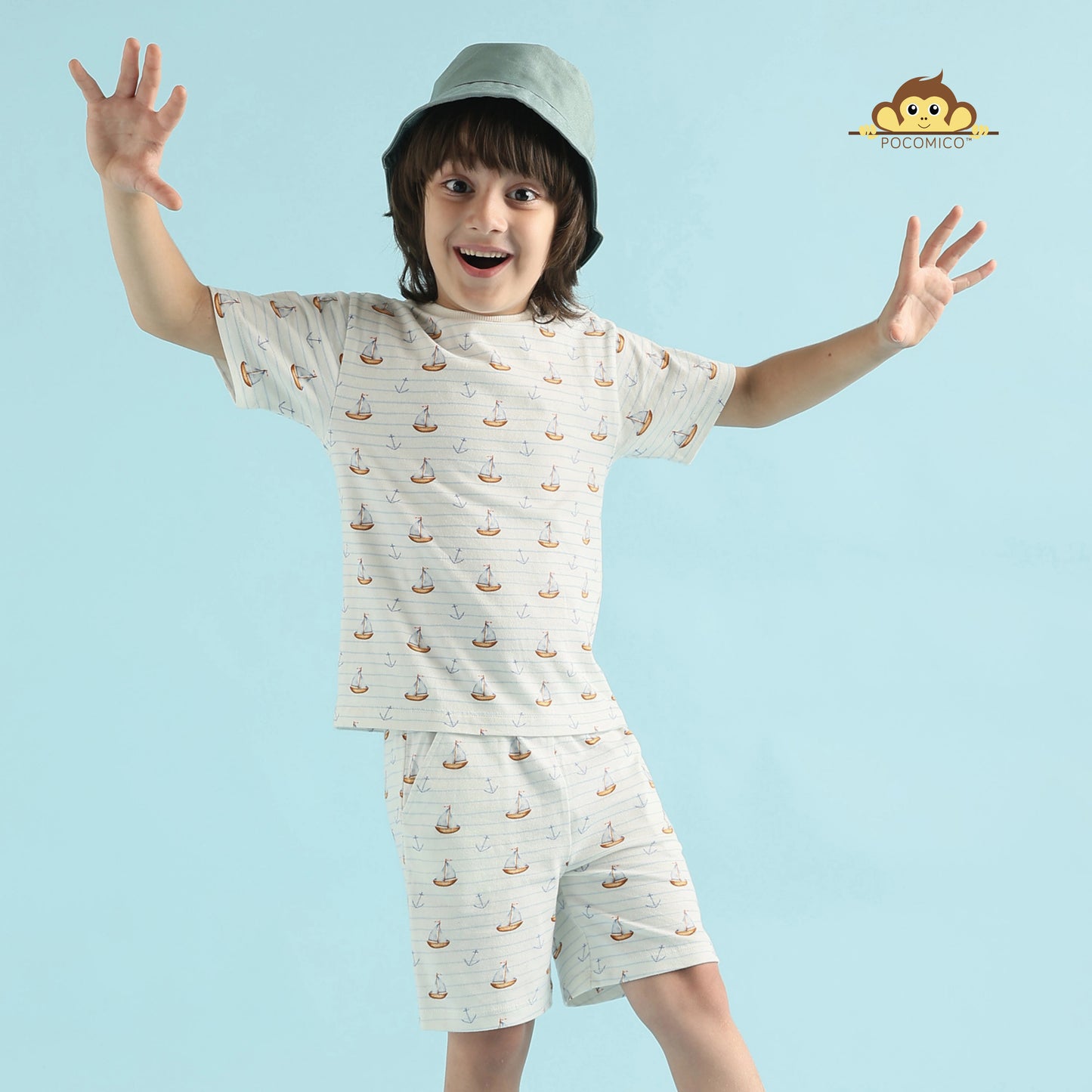 Kids Co-ord Set+ Pocomico
Sail Away Co-ord+ Boys
Nautical Print Outfit+ Comfortable
Soft Jersey Fabric+ Kids Wear
Pocomico Kids Set+ Ocean Theme
Boys Nautical Wear+ Co-ord Set
Kids Beach Outfit+ Pocomico
Sail Away Kids+ Co-ord Set
Pocomico Boys Wear+ Nautical
Kids Co-ord Outfit+ Sail Away + POCOMICO
