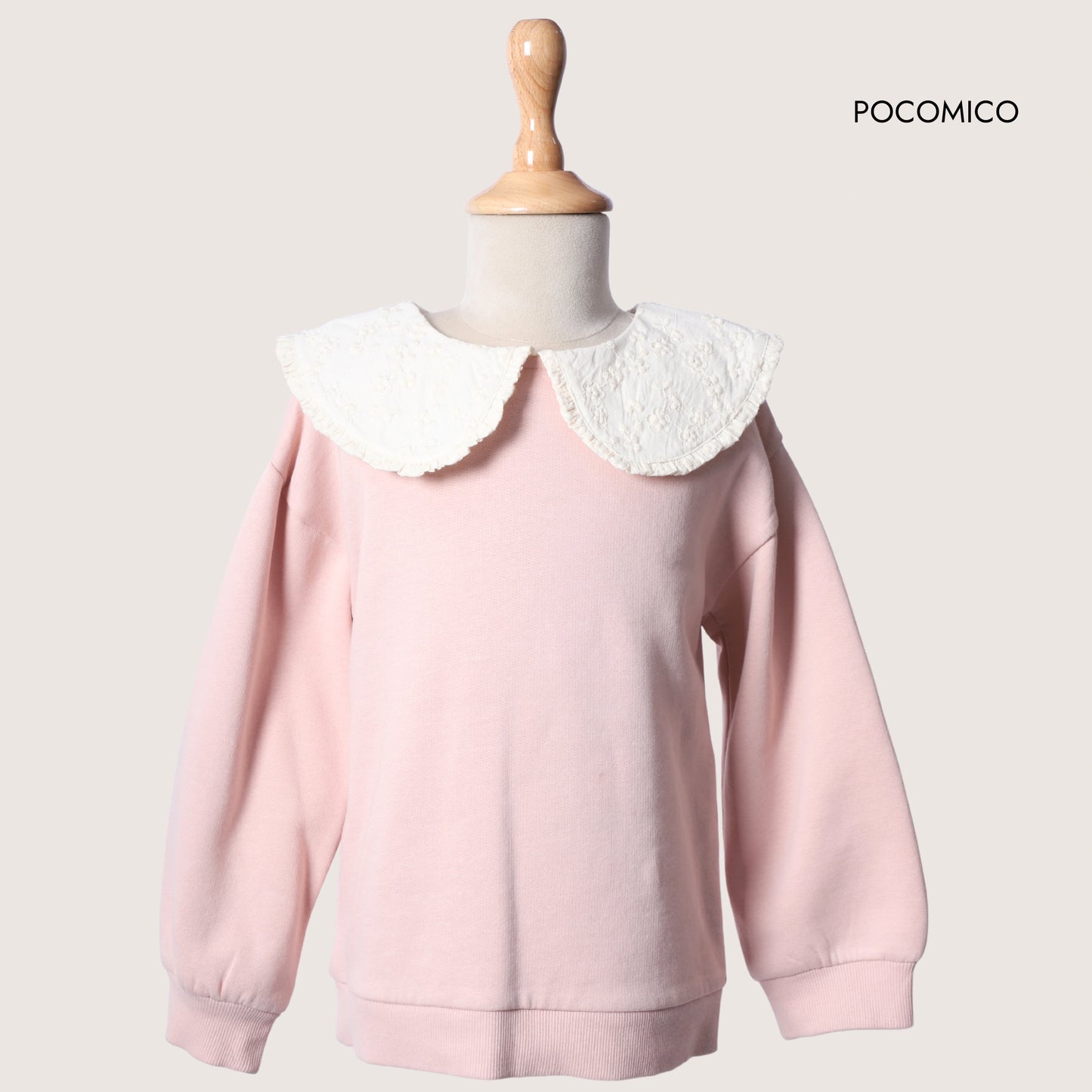 pink-pullover-girl-kids-lace-fleece-winter-warm-pocomico